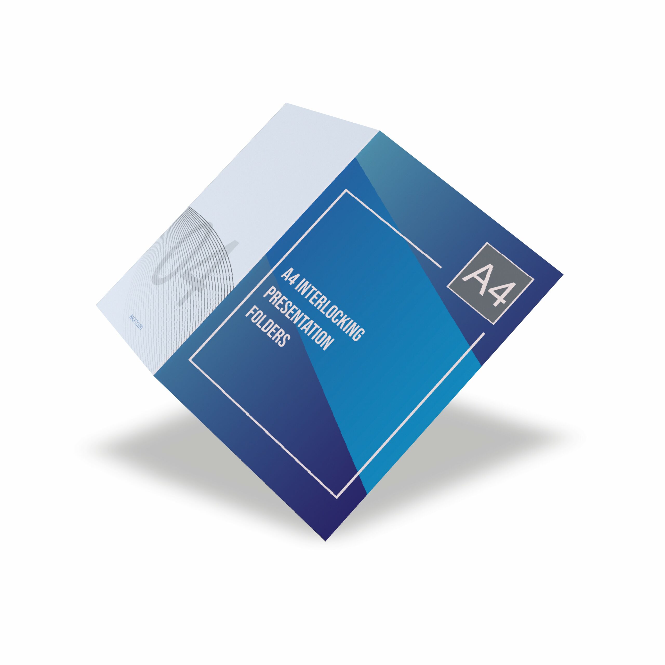 A4 Interlocking Presentation Folders wildprint